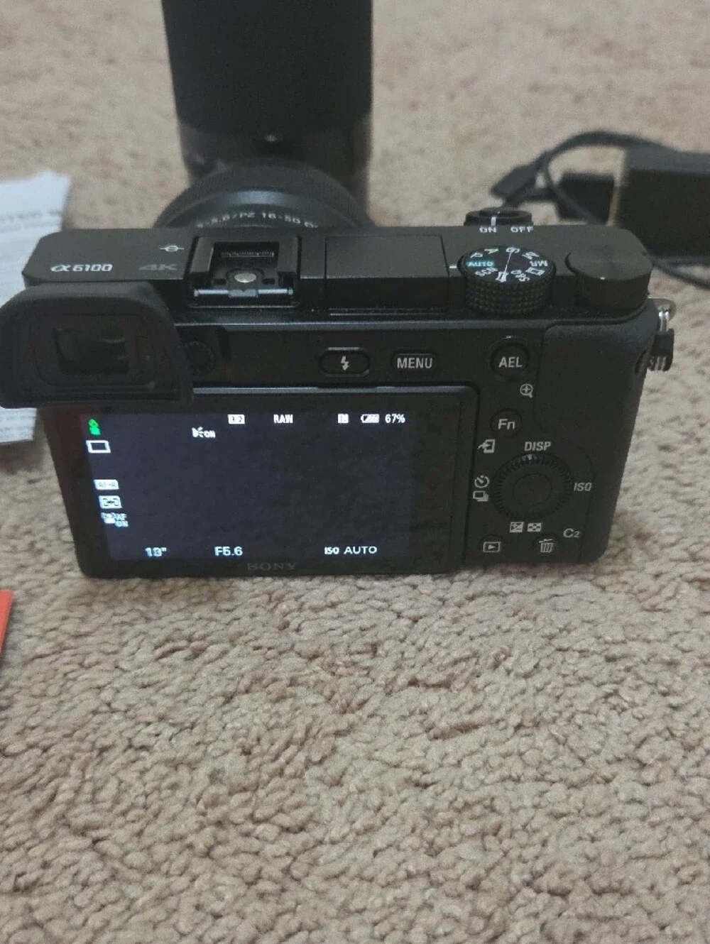 SONY ALPHA A6100 + 2 LENSES